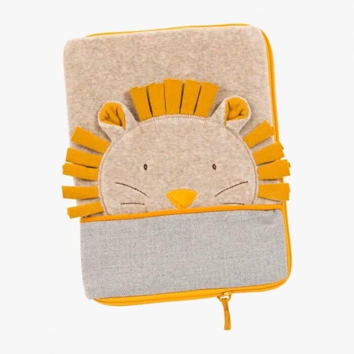 Protège carnet de santé Tête de Lion Sous mon baobab - Moulin Roty