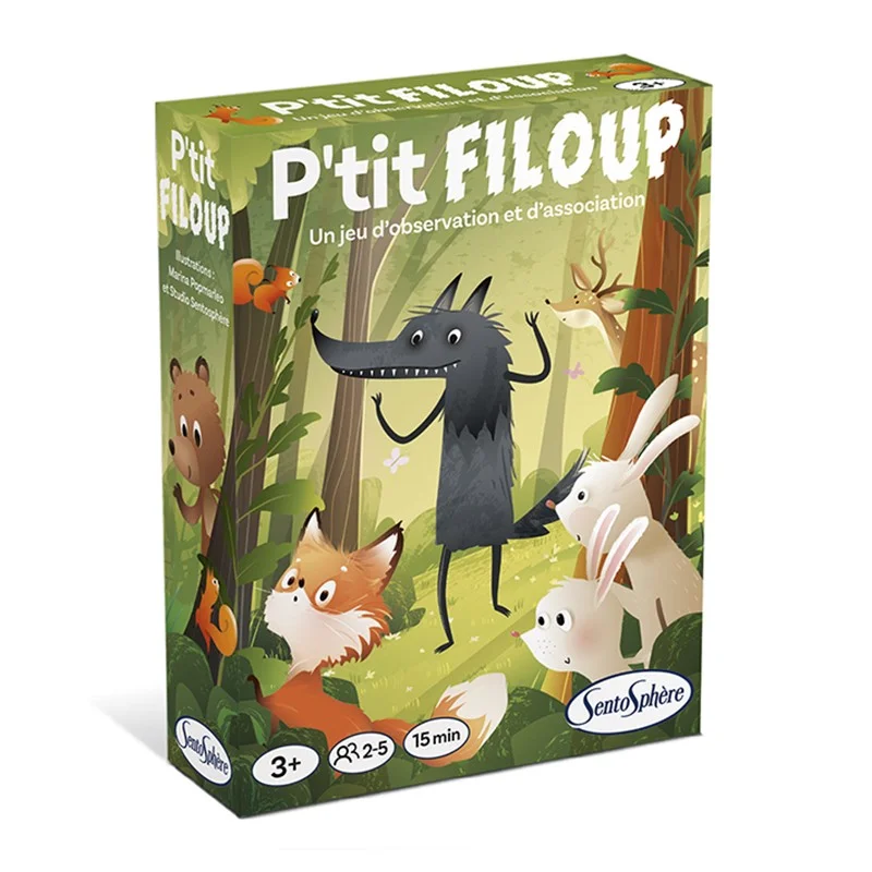 P'titi Filoup Jeu de cartes - Sentosphère