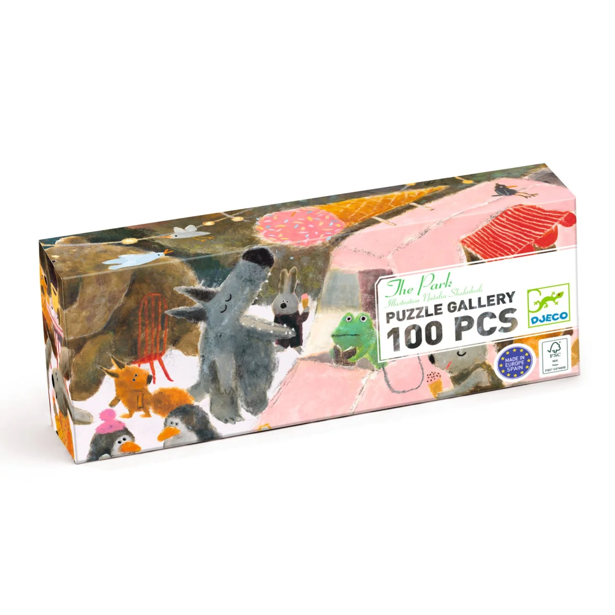 Puzzle 100 pièces The Park - Djeco