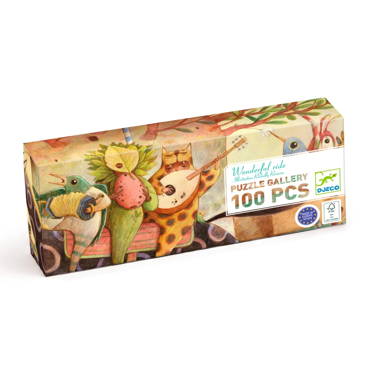 Puzzle 100 pièces Wonderful Ride - Djeco