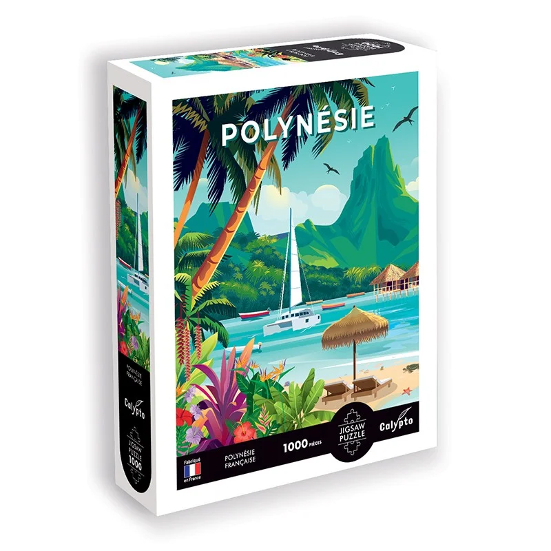 Puzzle 1000 pièces Polynésie française - Sentosphère