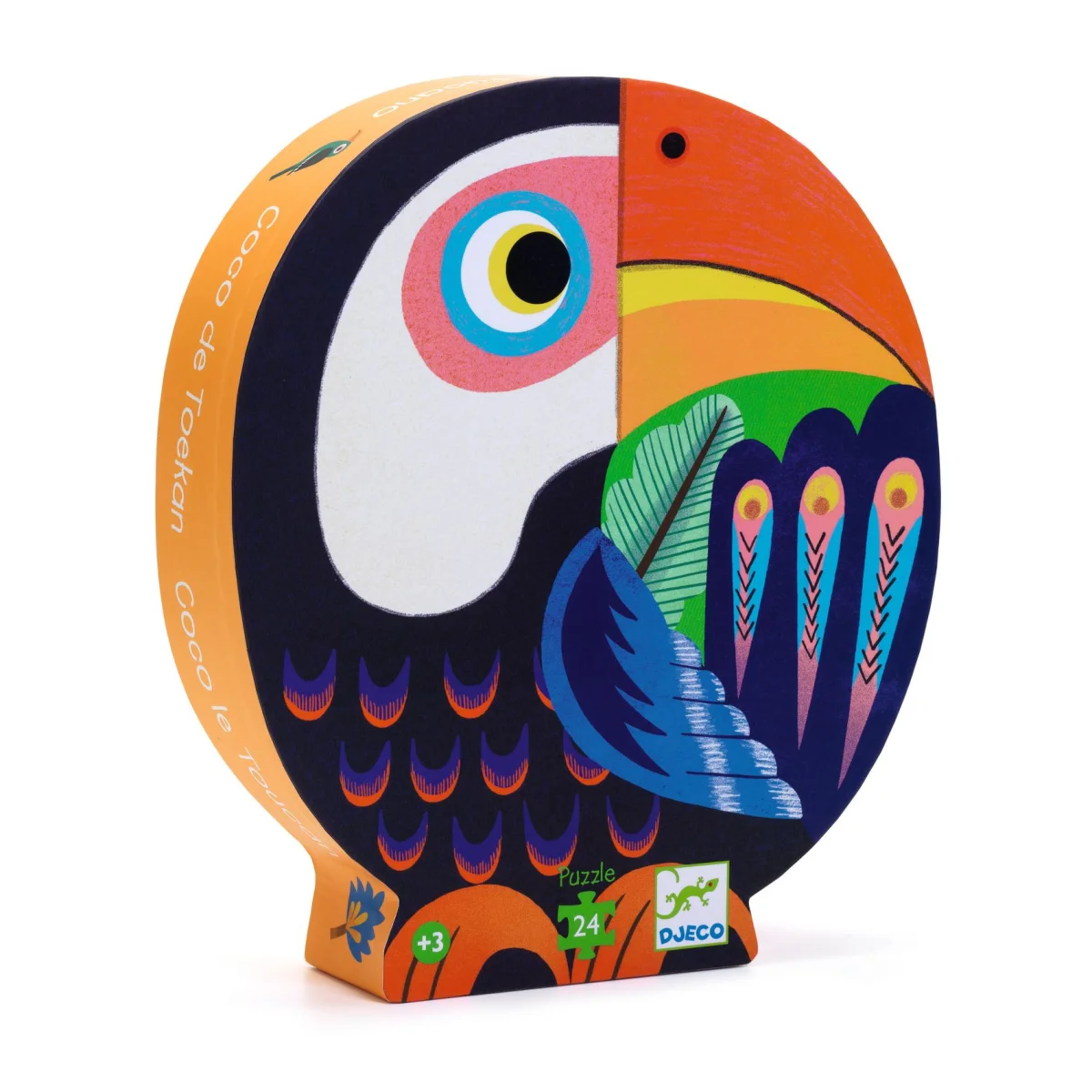Puzzle 24 pièces Coco le Toucan - Djeco