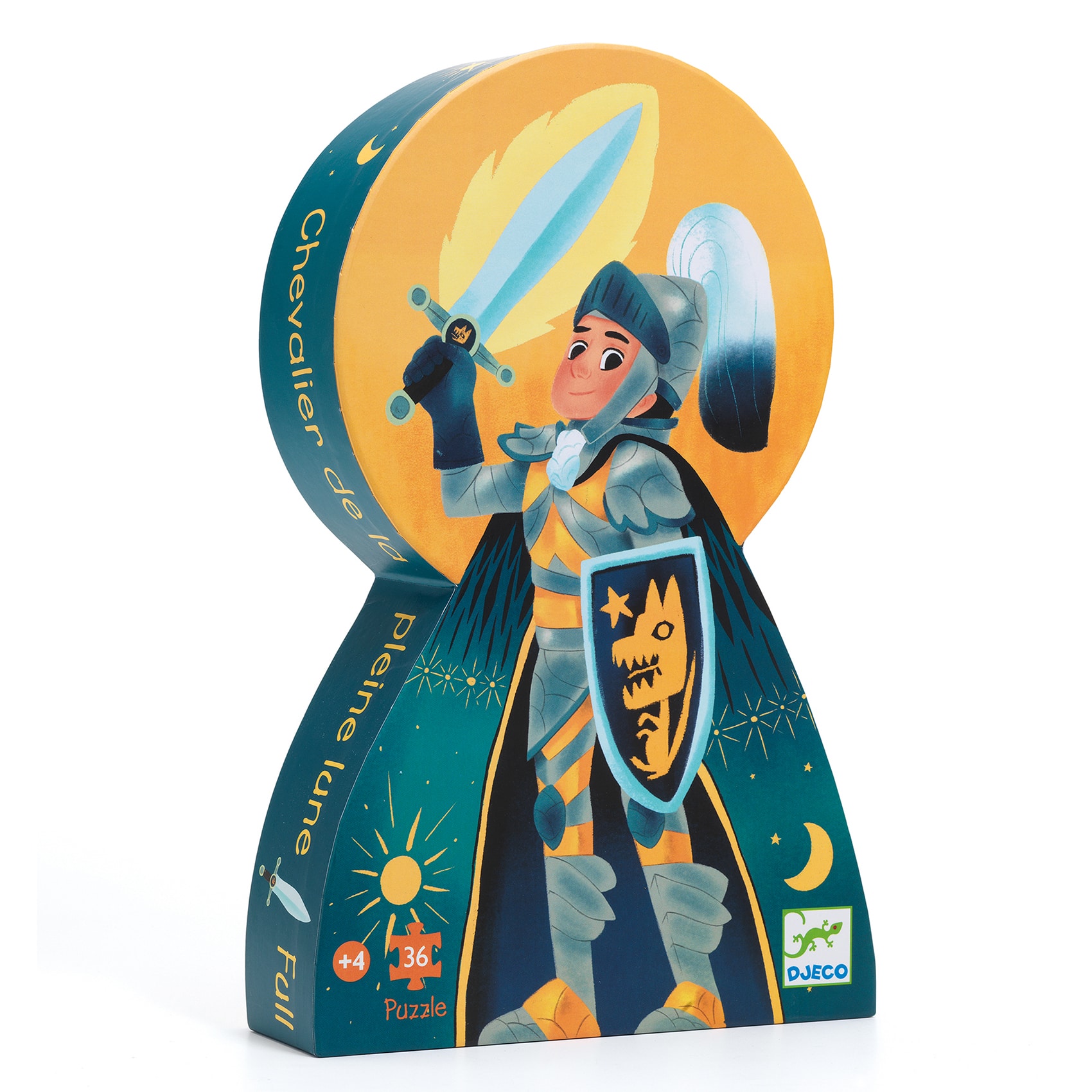 Puzzle 36 pièces Le chevalier de la pleine lune - Djeco