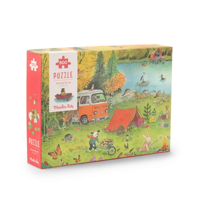 Puzzle 500 pièces La grande famille - Moulin Roty