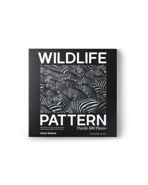 Puzzle 500 pièces : zèbre - Printworks