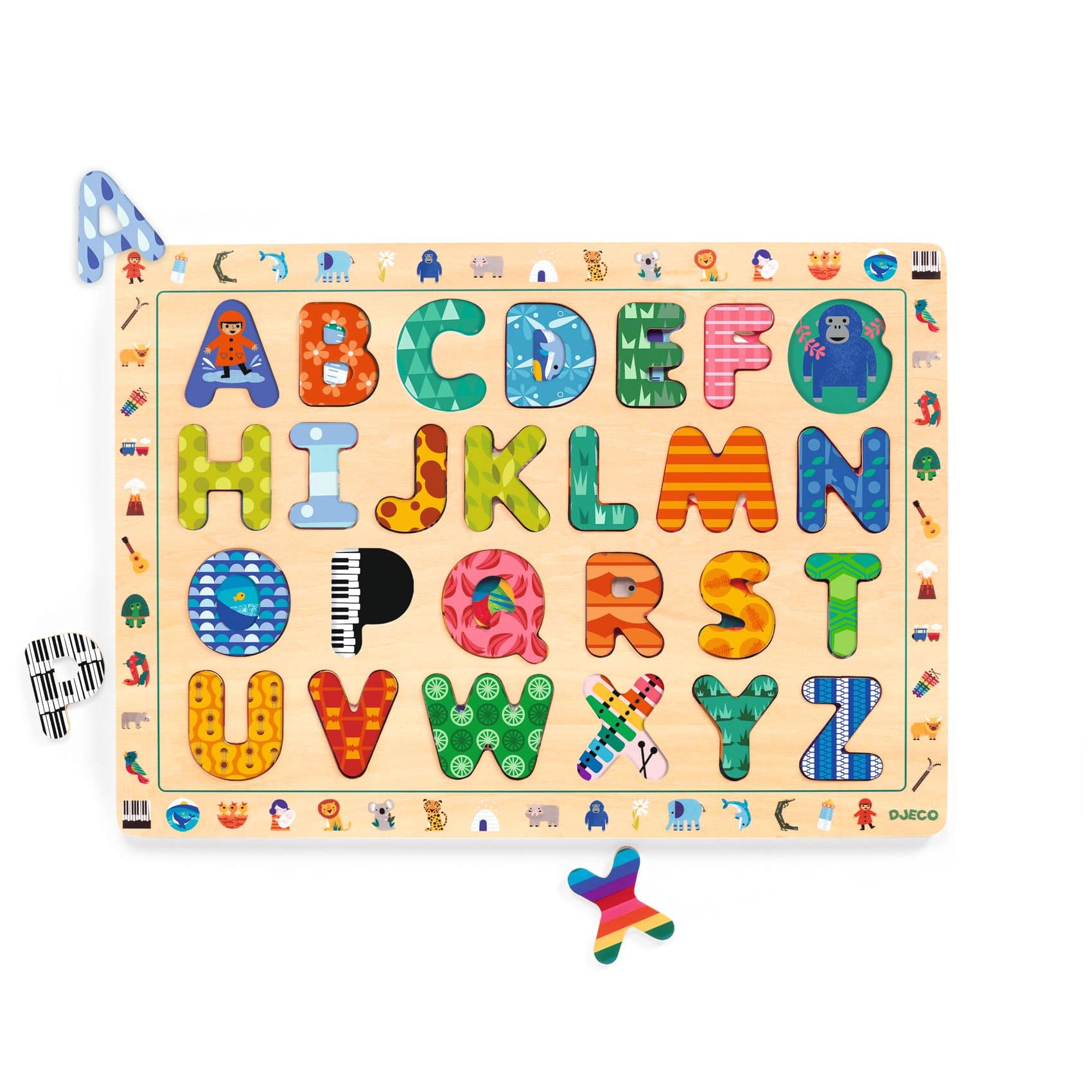 Puzzle ABC international - Djeco