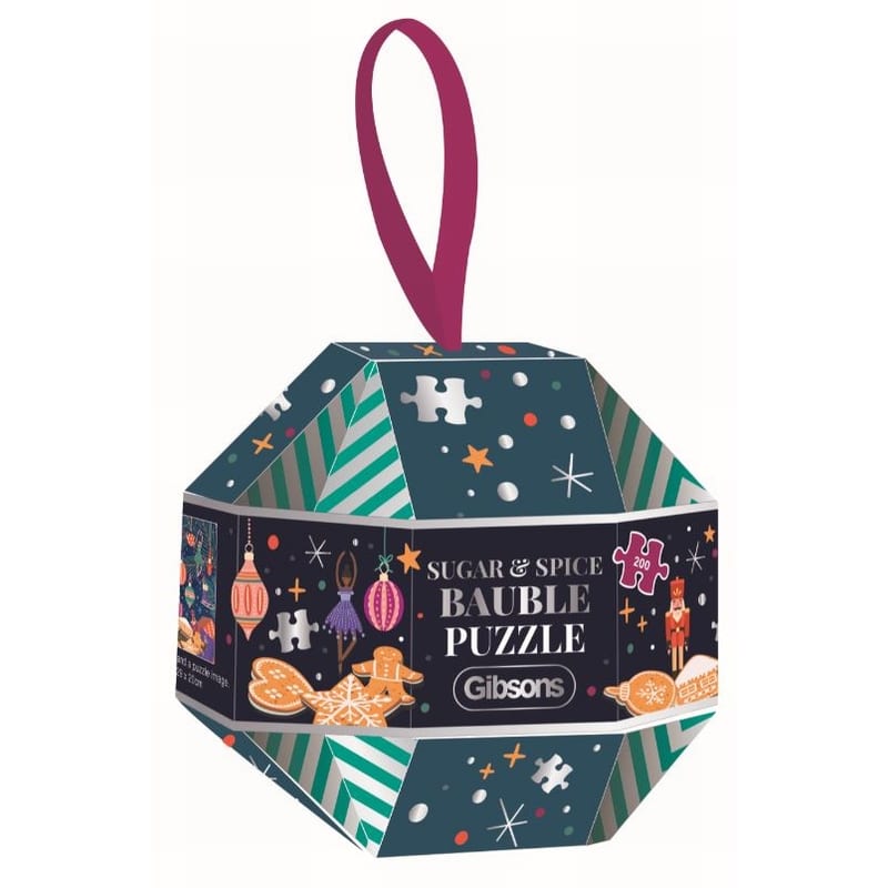 Puzzle Boule de Noël 200 pièces - Wilson Jeux
