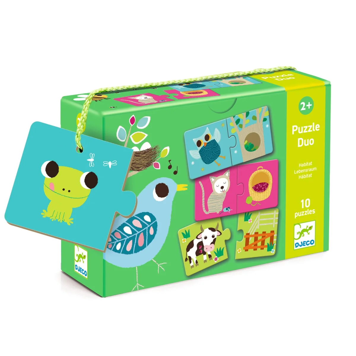 Puzzle duo Habitat - Djeco