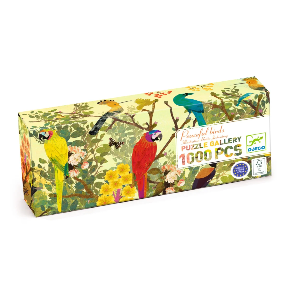 Puzzle gallery 1000 pièces Peaceful birds - Djeco