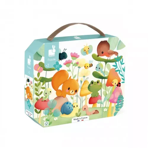 Puzzle Les Compagnons du jardin 20 pièces - Janod