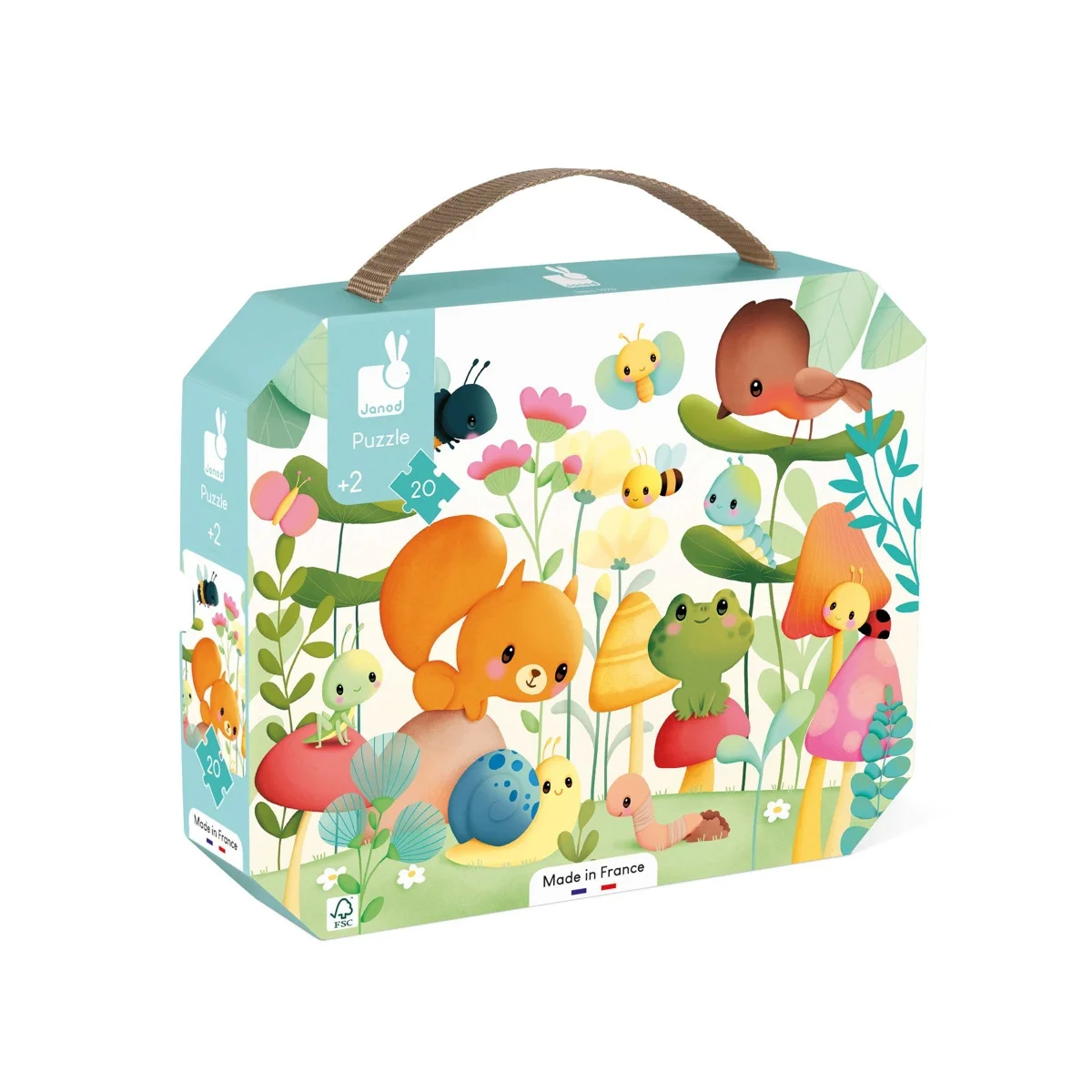 Puzzle Les Compagnons du jardin 20 pièces - Janod