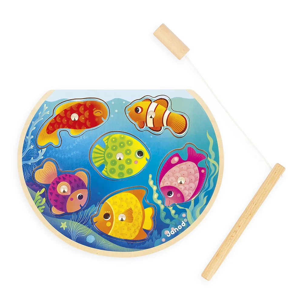 Puzzle Speedy Fish bois - Janod