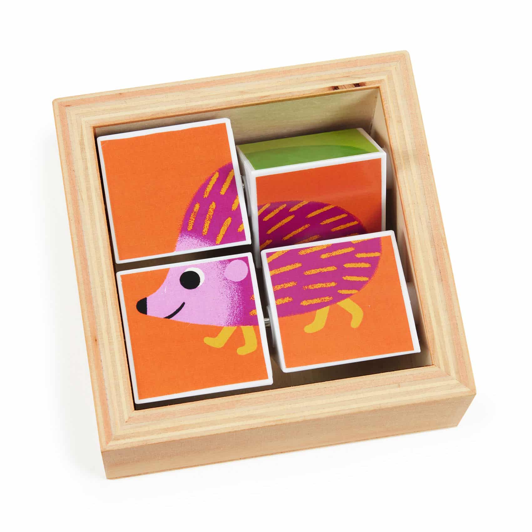 Puzzle Tournibist 3 puzzles 4 pièces - Djeco