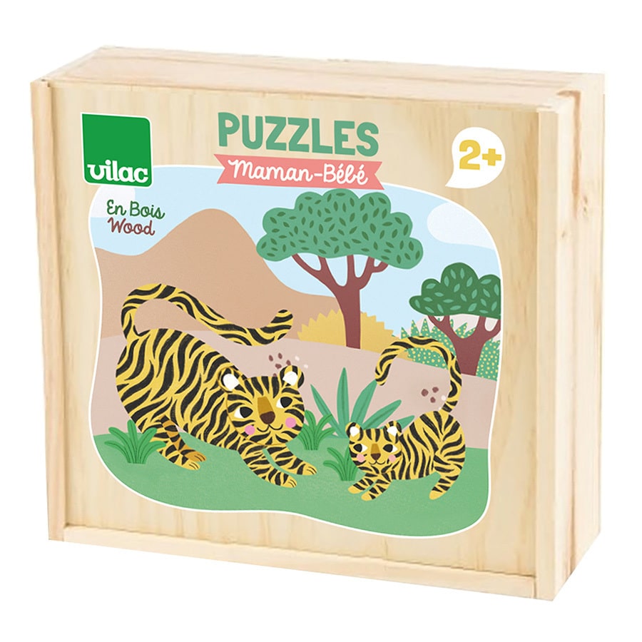 Puzzles Maman-bébé Michelle Carlslund - Vilac