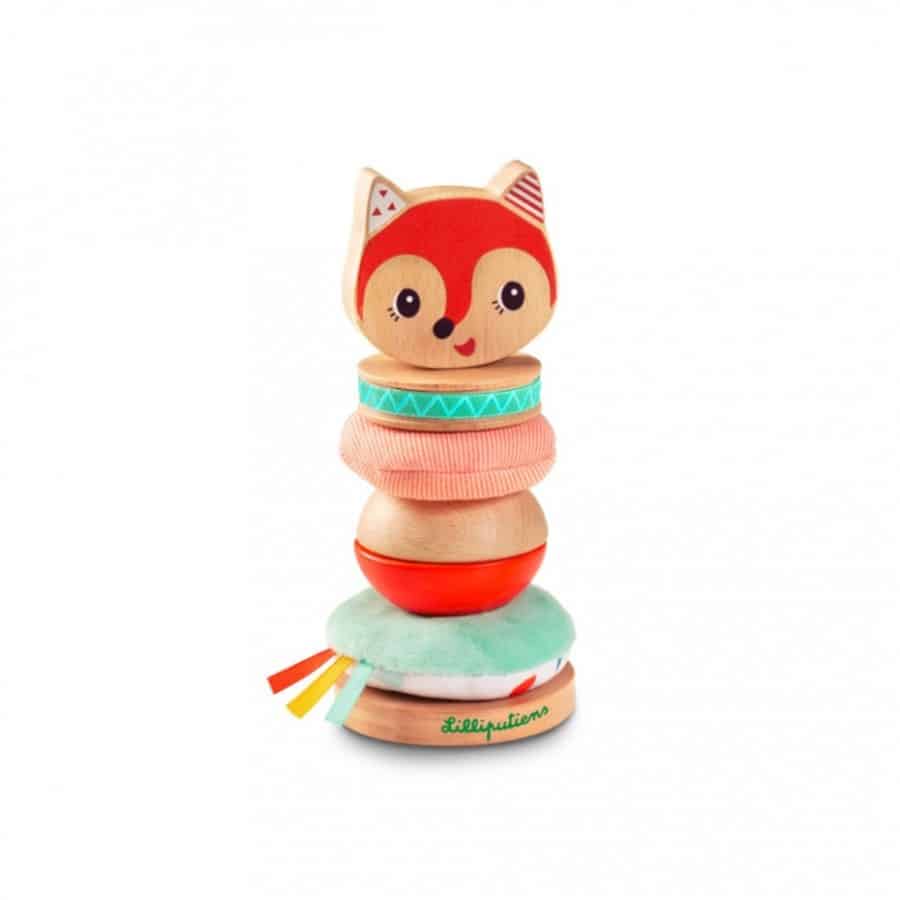 Pyramide à empiler Alice la renarde - Lilliputiens
