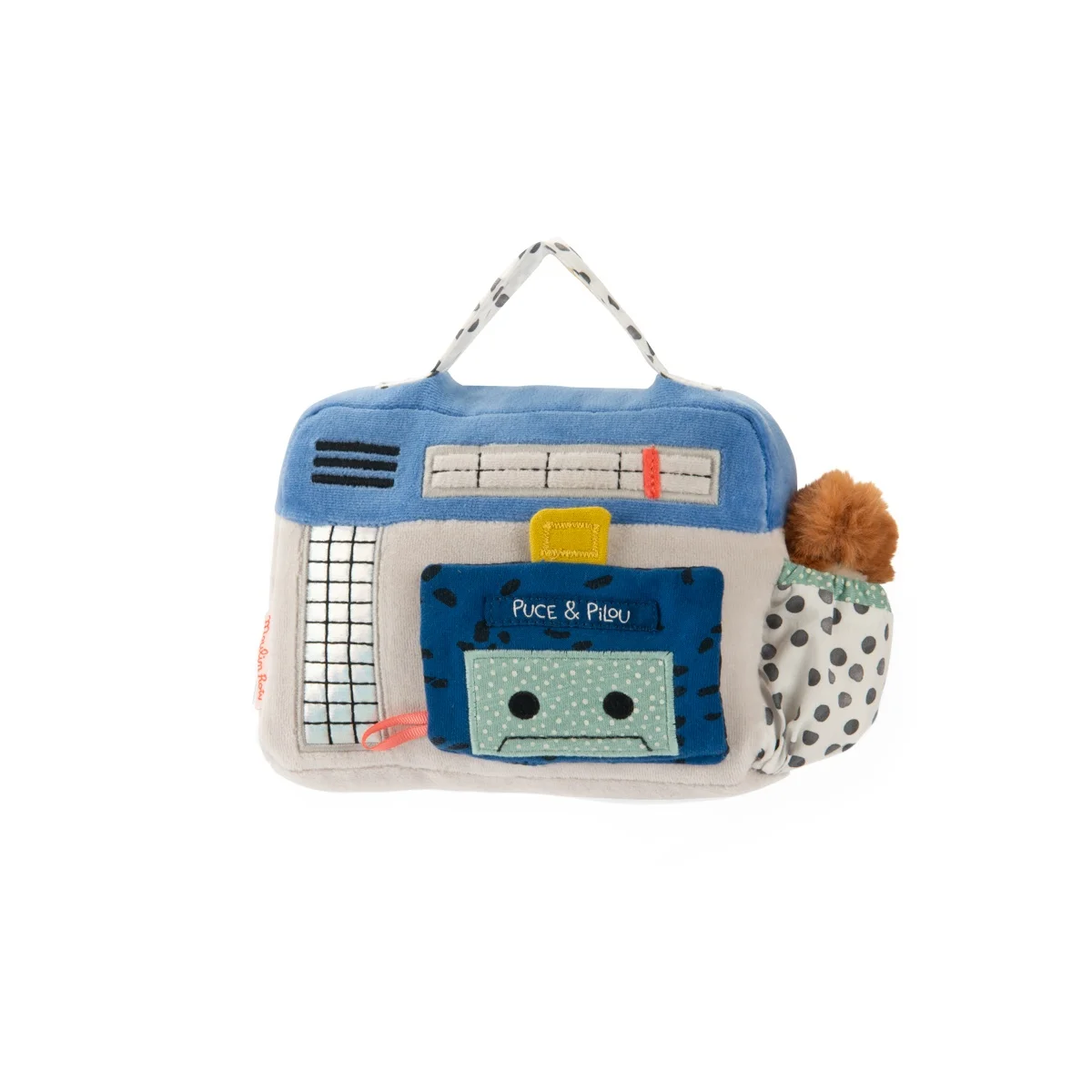 Radio cassette musical Puce et Pilou - Moulin Roty
