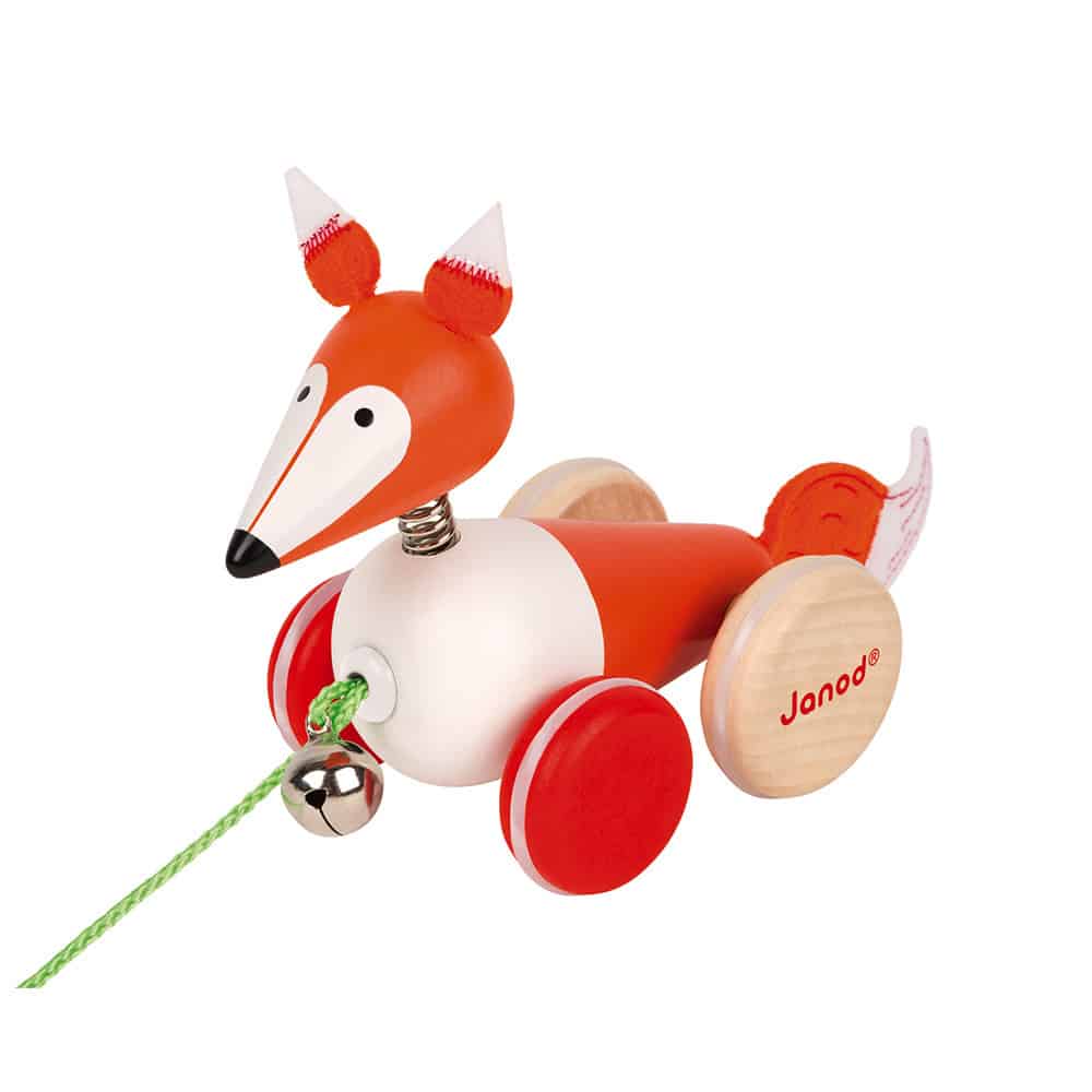 Renard à promener Zigolos (bois) - Janod