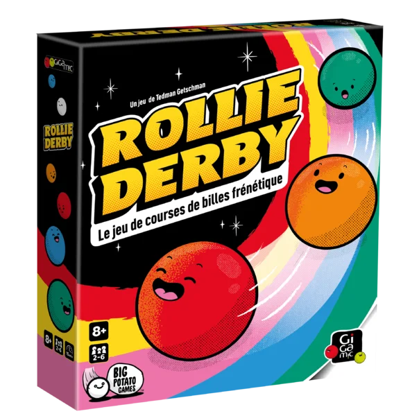 Rollie Derby Jeu d'ambiance - Gigamic