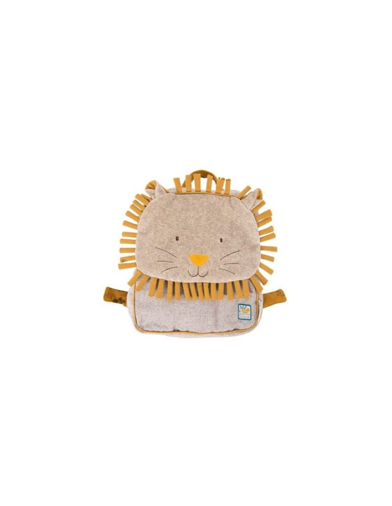 Sac à dos lion "Sous mon baobab" - Moulin Roty
