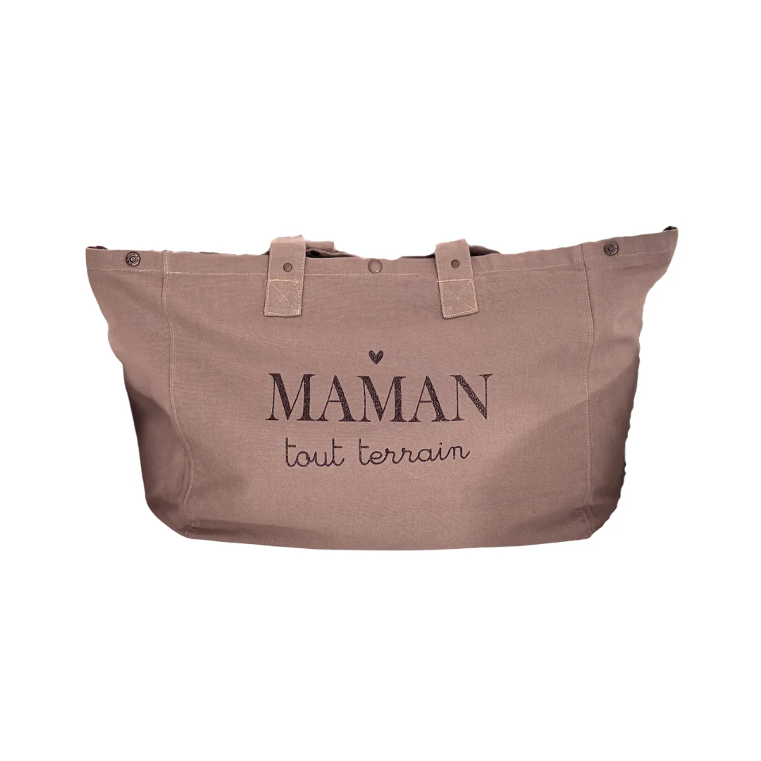 Sac cabas Maman tout terrain Santal - Marcel et Lily