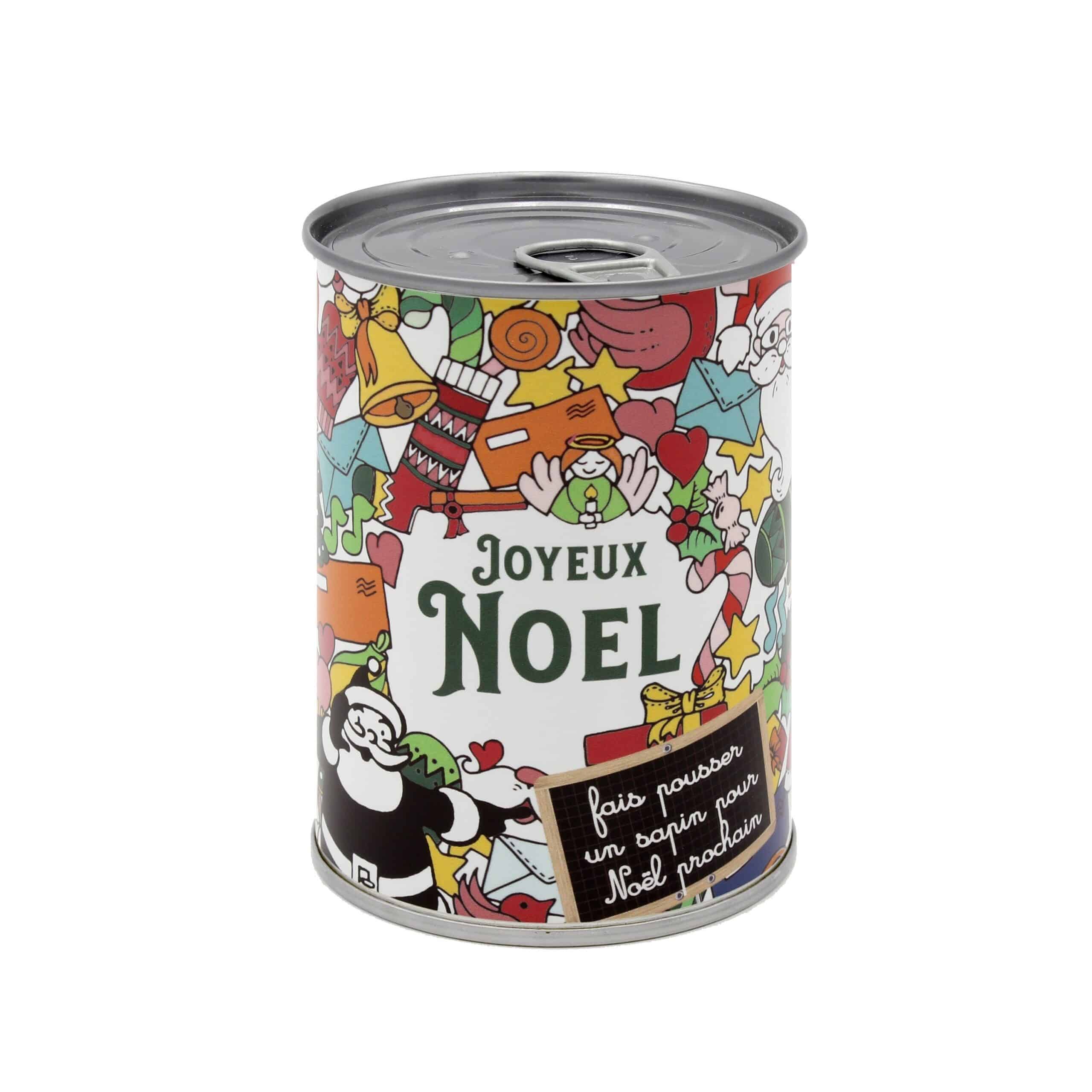 Sapin de noël en boîte Joyeux Noël - Mauvaises Graines