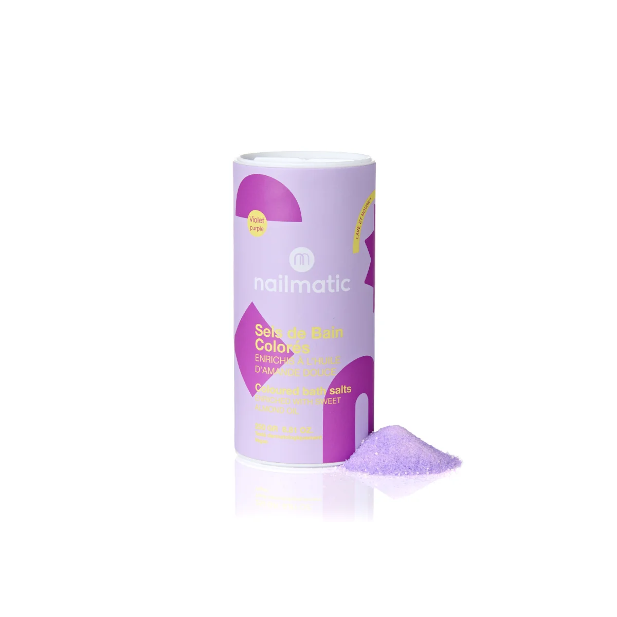Sel de bain Violet - Nailmatic