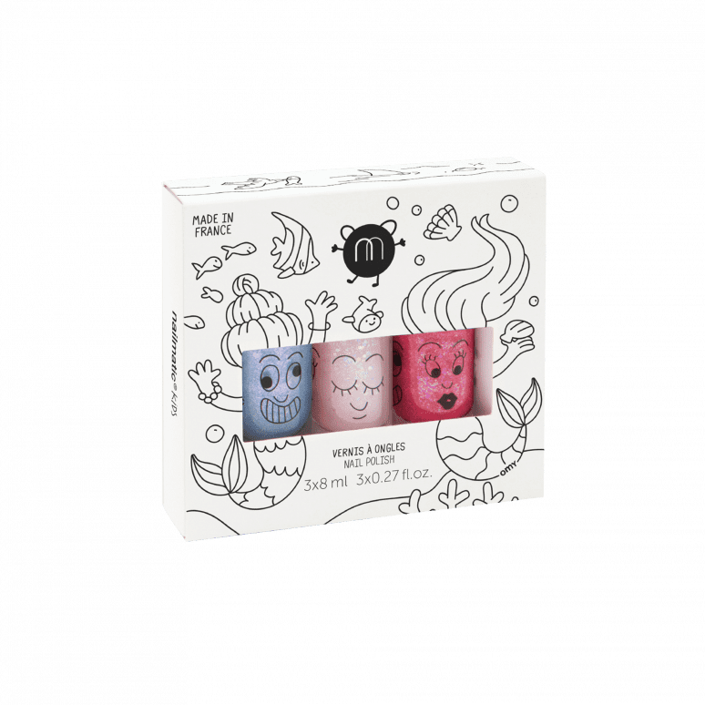 Set 3 vernis : Merlin Polly Sisi - Nailmatic