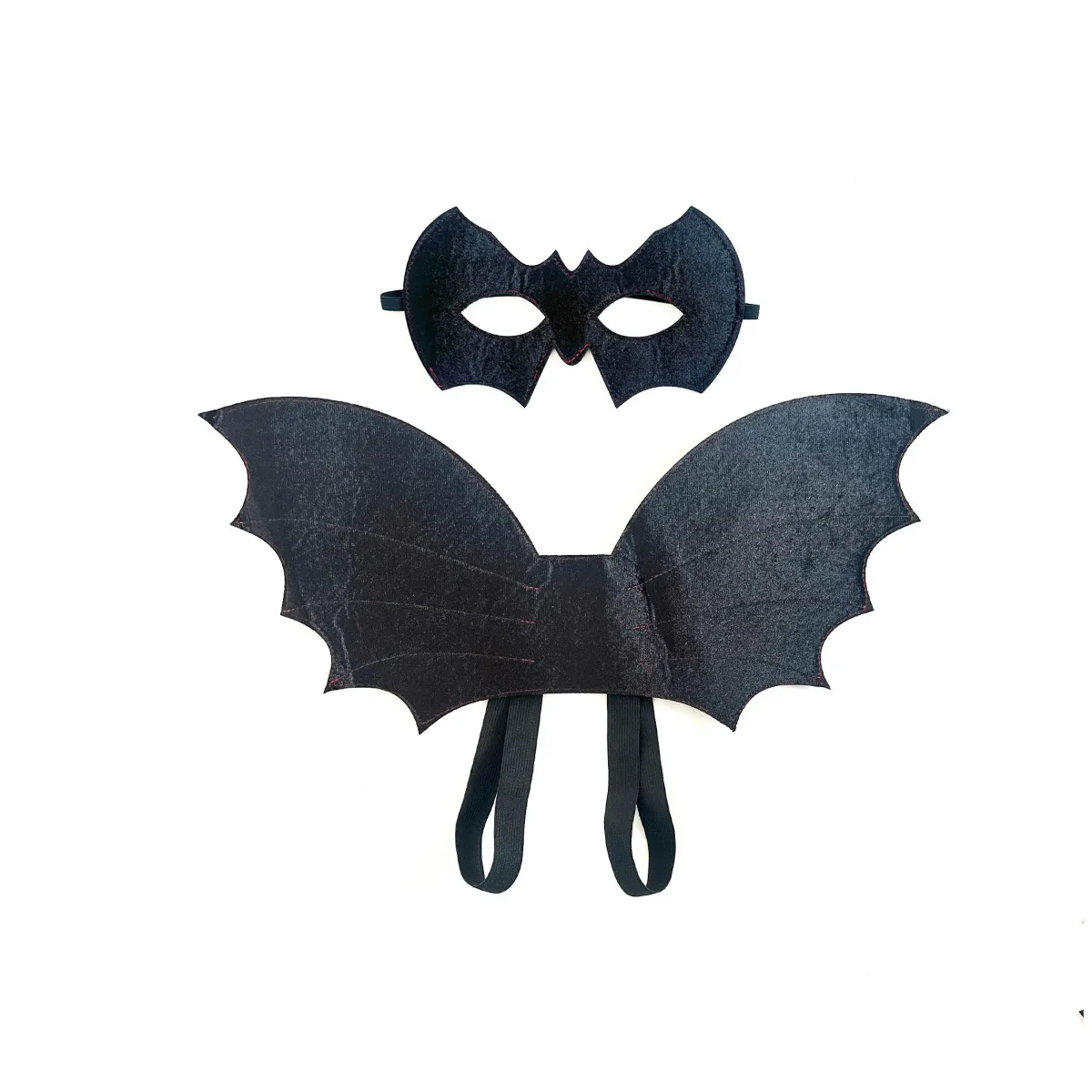 Set Chauve souris ailes et masque noir - Ratatam
