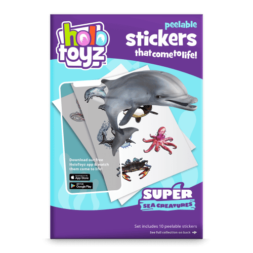 Stickers : Créatures des Mers - Holotoyz