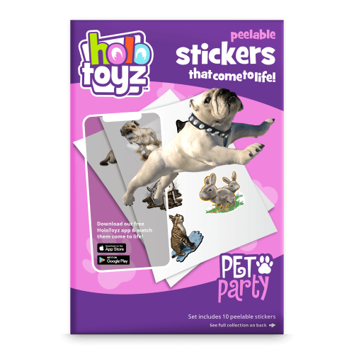 Stickers : fête des animaux - Holotoyz