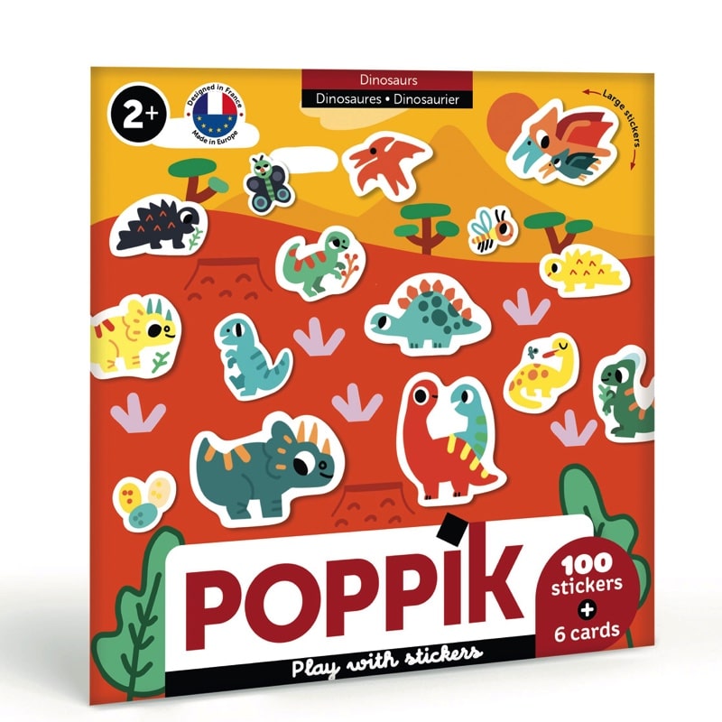 Stickers Les dinosaures - Poppik