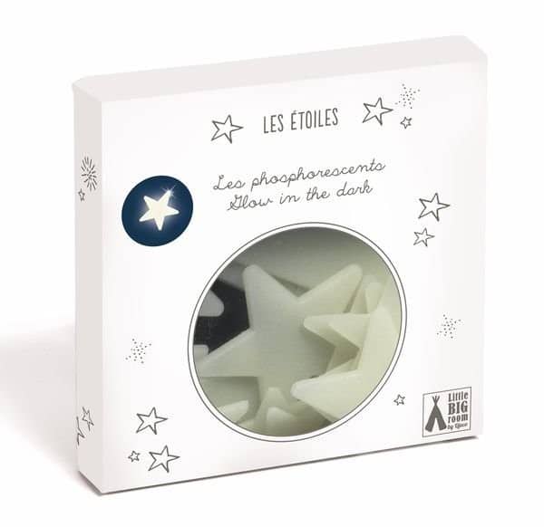 Stickers phosphorescents : Etoiles - Djeco