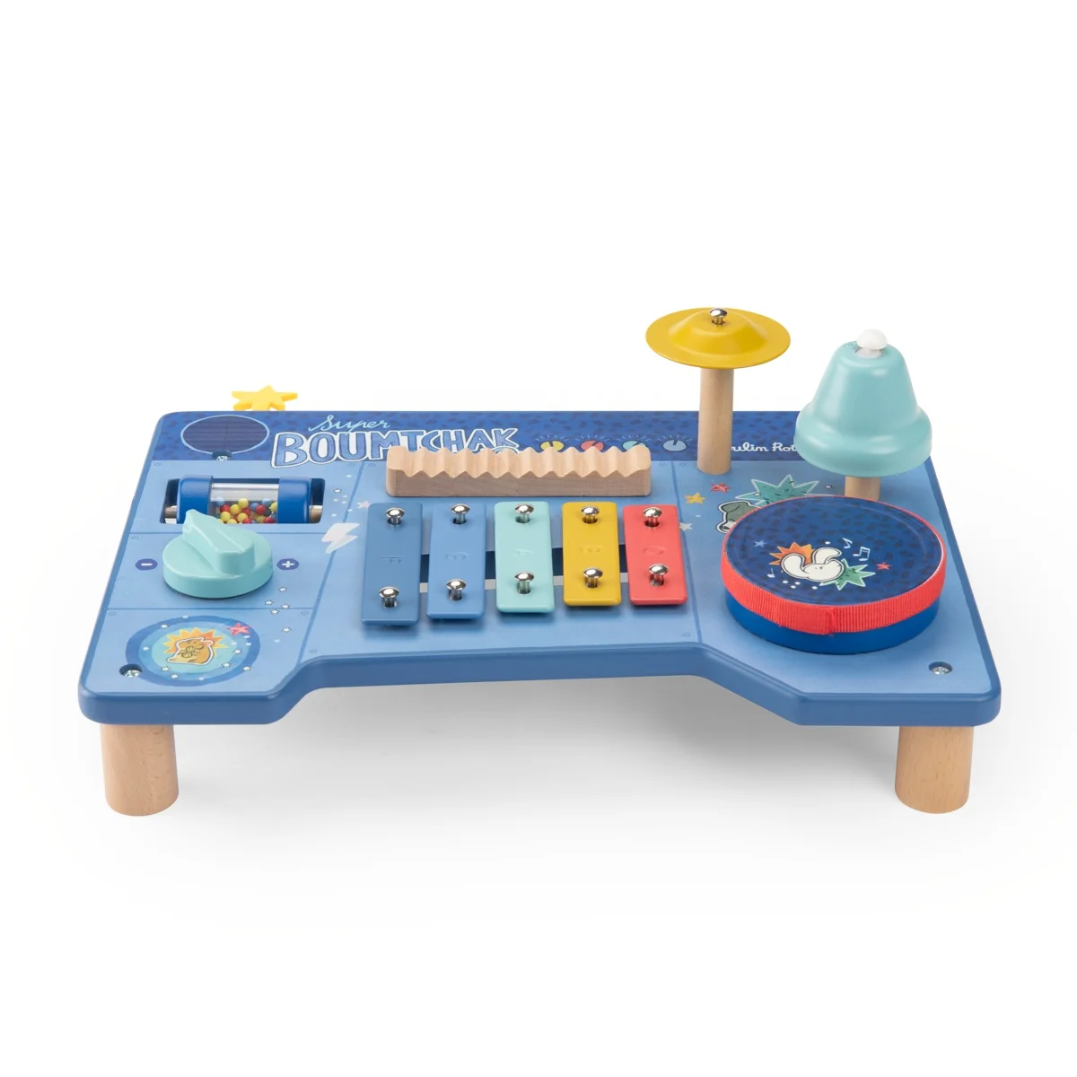 Table multi-activités musicale Puce et Pilou - Moulin Roty