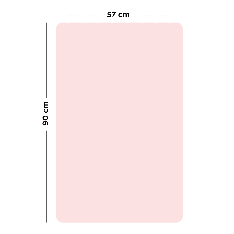 Tableau magnétique Rose pâle - Ferflex