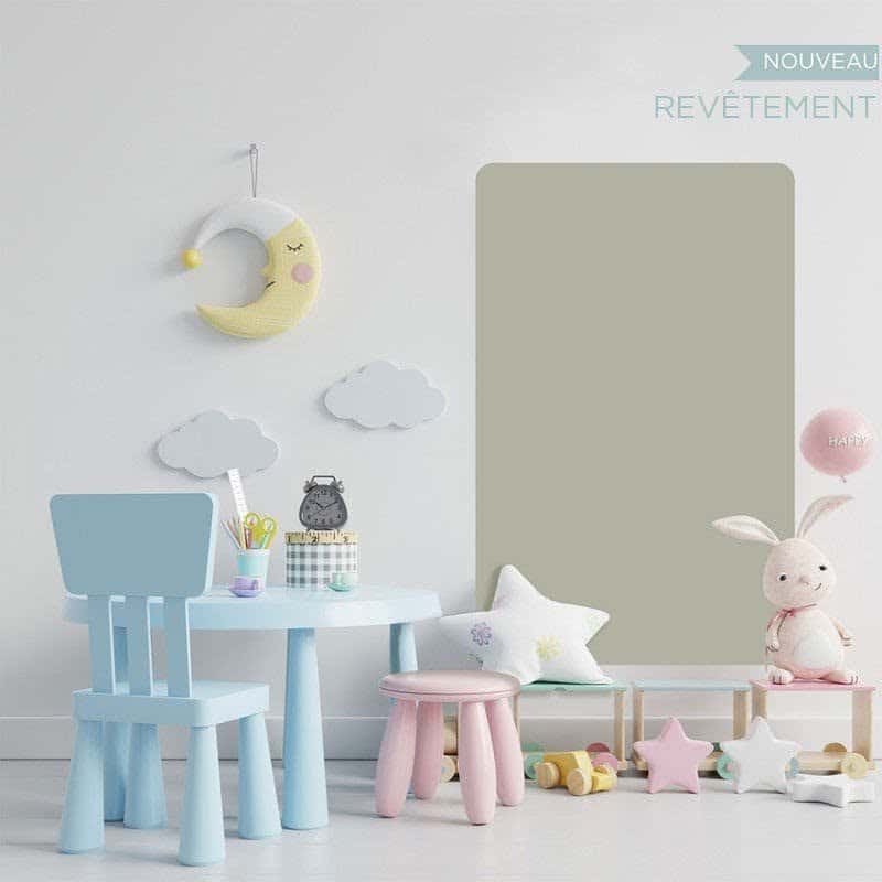 Tableau magnétique Vert Gris - Ferflex