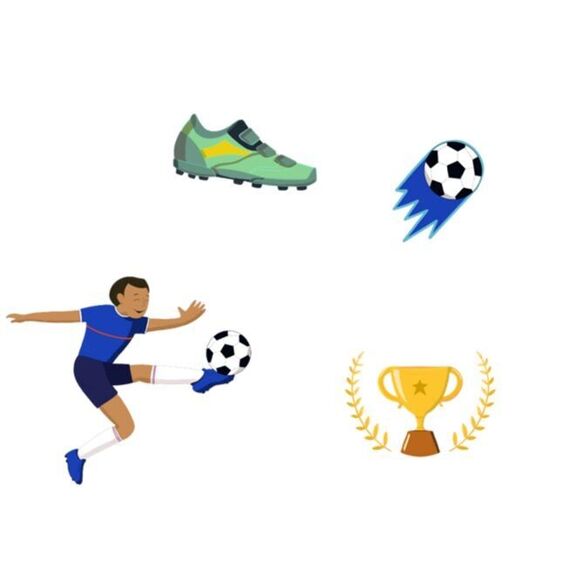 Tatouages éphémères Football - Sioou