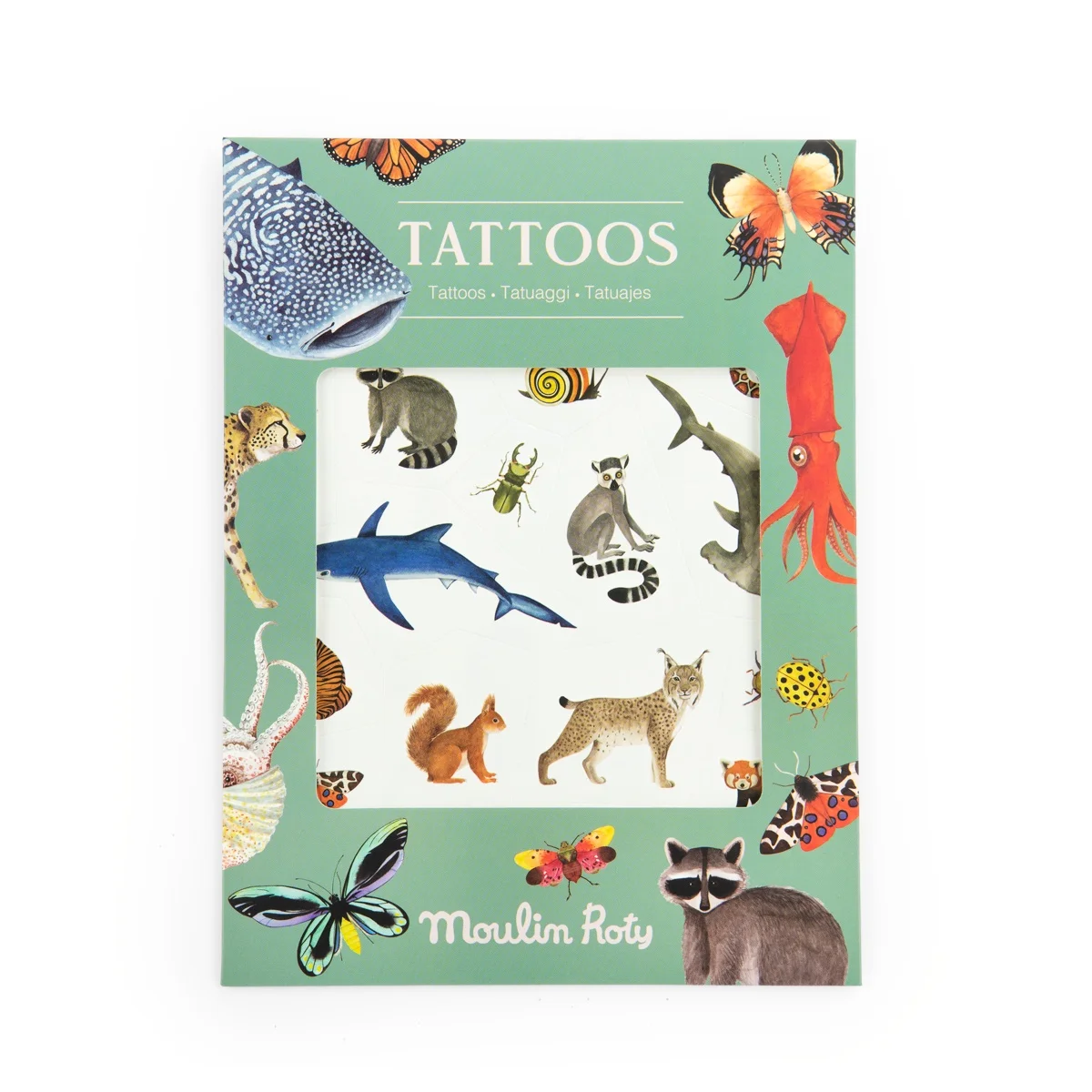 Tatouages Tout autour du monde - Moulin Roty