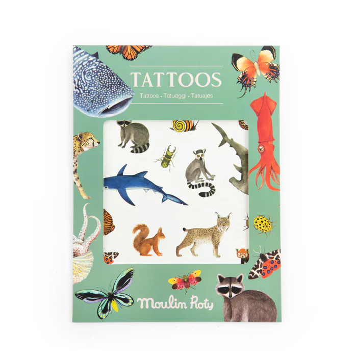 Tatouages Tout autour du monde - Moulin Roty