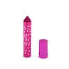 Feutre rose fuchsia gros pointe conique Les Toupitis Moulin Roty, motifs pois blancs