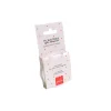 Boîte blanche à pois rouges contenant 12,5m fil élastique nylon transparent