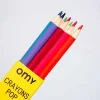 16 crayons de couleurs POP - Omy