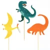 3 Cake Toppers Dinosaures - Annikids