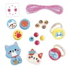 4 Bijoux En Bois A Créer Petits Chats - Janod