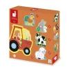 5 Puzzles évolutifs Ferme - Janod