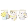 6 gobelets en carton Licornes - Annikids