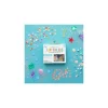 Boîte Fun Fillers Mer avec coquillages, étoiles de mer, hippocampe colorés scintillants.