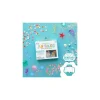 Boîte Fun Fillers Mer avec petites figurines mer colorées et paillettes scintillantes.