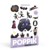 Affiche stickers A4 Bouh ! - Poppik