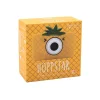 Boîte orange avec appareil photo enfant ananas Rookie Pina Coolada Hoppstar
