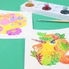 Licornes à peindre colorées avec pinceau et palette de peintures Aquarellum Mini